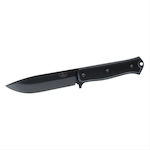 Fallkniven Fallkniven A1xb Tungsten Carbide Knife Black with Blade made of Steel in Sheath