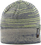 Sinner Beanie Unisex Beanie Knitted in Gray color