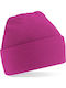 Beanie Γυναικείος Σκούφος Πλεκτός σε Φούξια χρώμα
