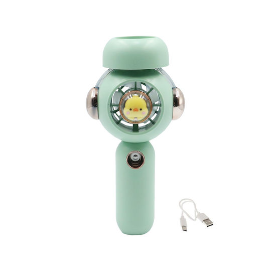 Factory 102958 Ventilator USB Reîncărcabil Verde