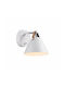 Nordlux Modern Lamp Wall with Socket GU10 White 21.5cm