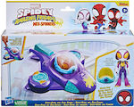 Hasbro Jucărie Miniatură Spidey and His Amazing Friends - Ghost Spider Glide Spinner pentru 3+ Ani