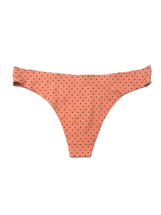 Ustyle Women's String Seamless Orange