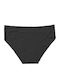 Damen Slip Nahtlos Schwarz
