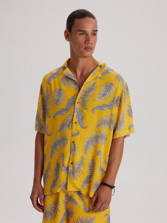 Diverse Shirt with Short Sleeve TROS SH - Yellow