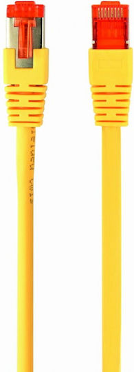 Gembird S/FTP Cat.6 (Gigabit) Καλώδιο Δικτύου Ethernet 1m Κίτρινο
