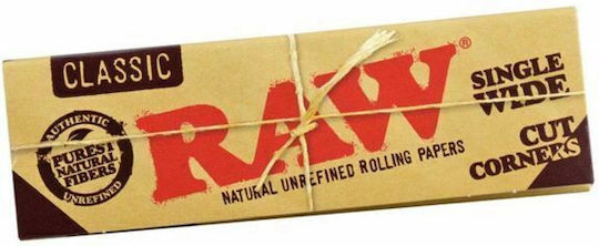 Raw Raw Classic Zigarettenpapier 50 Blätter 1Stück