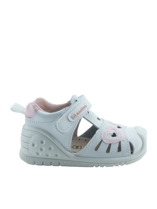 Titanitos Titanitos Kindersandalen Weiß Heart