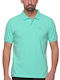 KR-BASIC-556-B Polo T-shirt Τιρκουάζ