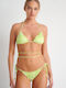 SugarFree Bikini Brazil with Ties Green