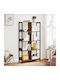 Bibliothek Braun 80x33x149cm
