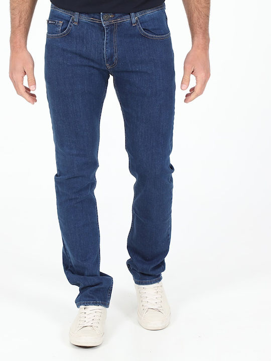 Dors Men's Jeans Pants in Straight Line Blue