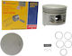 Aspira Motorcycle Piston 49.5mm for Yamaha Crypton