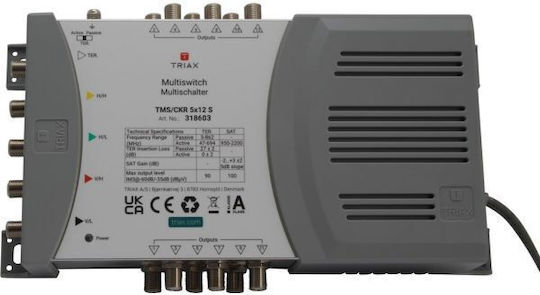 Triax TMS/CKR 5x12 S Multiswitch Satellite 318603