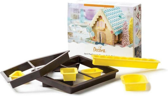 Decora Кутии за изрязване Пластмасови 8бр