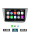 Kirosiwa Car Audio System for Seat Toledo 2004-2009 (Bluetooth/USB/AUX/WiFi/GPS/Apple-Carplay/Android-Auto) with Touch Screen 9"