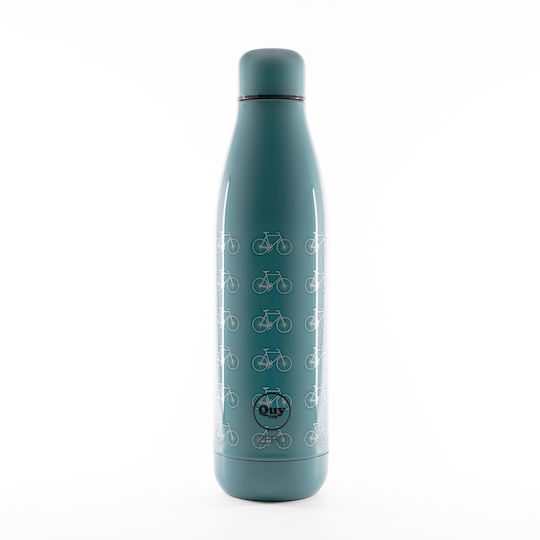 QuyCup Μπουκάλι Θερμός Ανοξείδωτο BPA Free Γαλάζιο