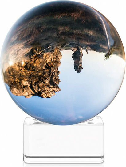 Navaris Decorativ de Spațiu Glass Photo Ball din Cristal 11.9x11.8x17.2cm 1buc