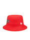New Era Παιδικό Καπέλο Bucket Υφασμάτινο Κόκκινο