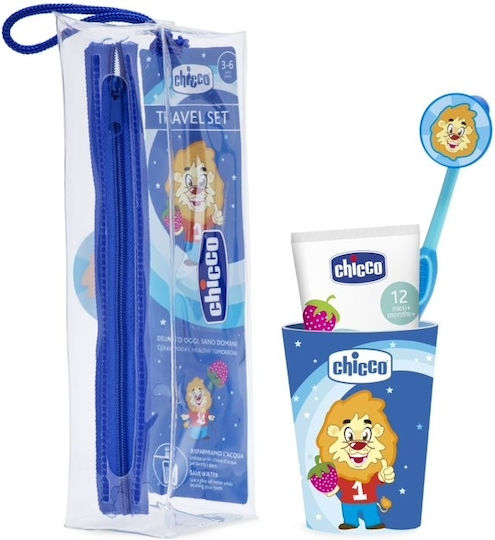 Chicco Travel Kit Детска Паста За Зъби За 3+ Години