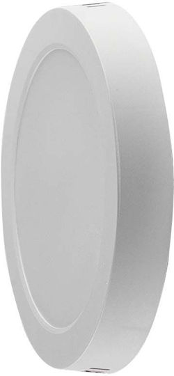 V-TAC Rund Draußen LED Panel 6W mit Warmes Weiß Licht 3000K