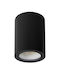 Lucide Lightning Outdoor Ceiling Spot with Integrated LED in Black Color 27107/01/30