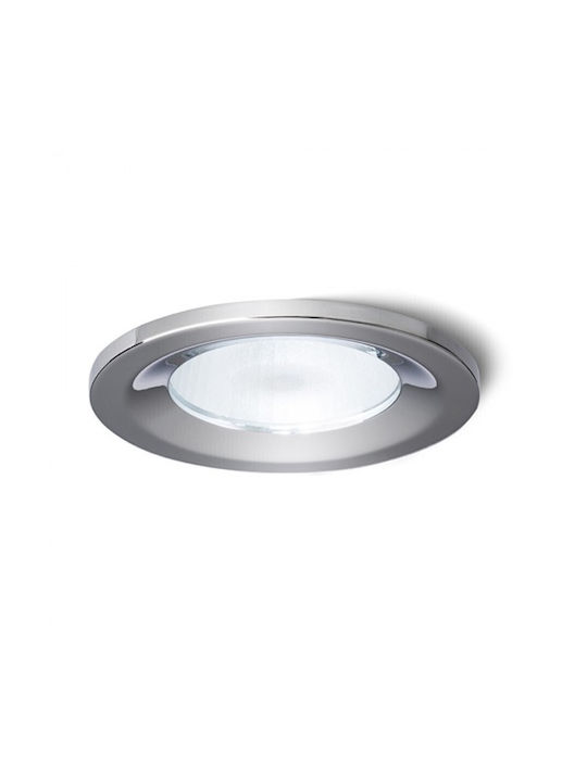Rendl Light Studio Σποτ Οροφής Εξωτερικού Χώρου GU10 σε Ασημί Χρώμα R10395