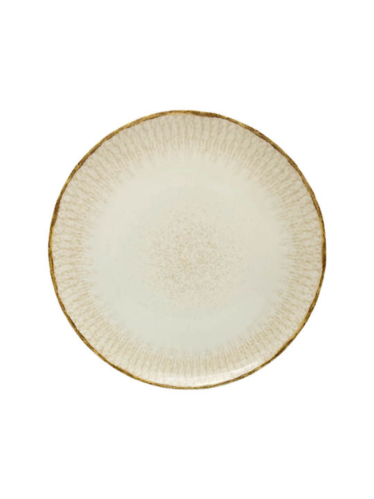 Ankor Plate Shallow made of Porcelain White with Diameter 27.5cm