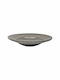 Ankor Teller Nudeln aus Porzellan Gray mit Durchmesser 27cm
