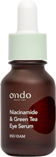 Ondo Beauty 365 Niacinamide & Green Tea Αντιγηραντικό Serum Ματιών με Ρετινόλη & Βιταμίνη C 15ml