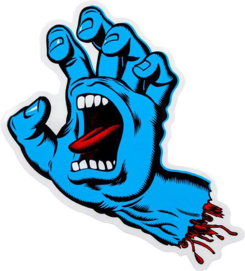 Декоративно Стикер Стена Screaming Hand Stickers 10бр 10x15бр Santa Cruz Декоративно Стикер Стена Screaming Hand Stickers 10бр 10x15бр Santa Cruz