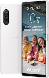 Sony Xperia 10 V 5G Dual SIM (6GB/128GB) Λευκό + Sony WH-CH520 Ασύρματα ακουστικά (Δώρο)