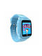 Celly Kinder-Smartwatch mit Kautschuk/Plastikarmband Hellblau