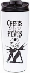 Pyramid International Disney Nightmare Before Christmas: Cheers to Fears 450мл Бял