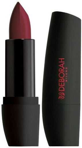 Deborah Milano Atomic Red Mat Lippenstift Lang anhaltend Matt 22 Mauve F