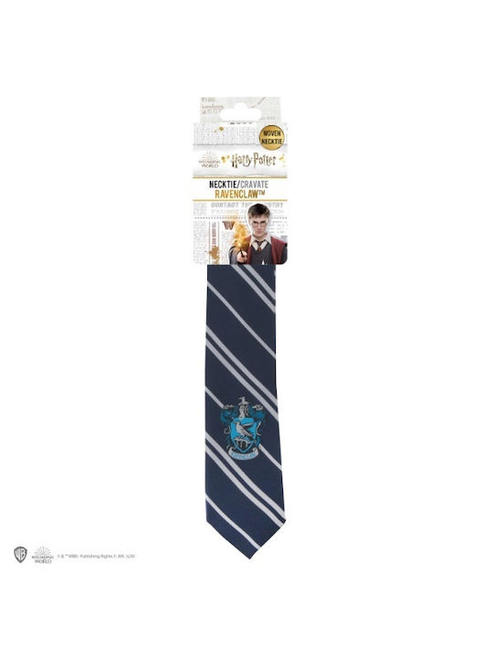 Cinereplicas Ravenclaw Synthetic Men's Tie Printed Navy Blue