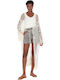 Long Women's Kimono Beige