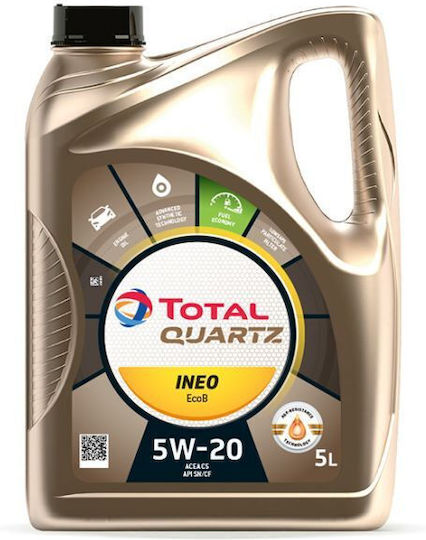 Total Quartz Ineo ECOB Ulei Auto 5W-20 5lt