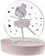 Taufgeschenke Mit Dekorativem Stein Ballerina Aus Plexiglas 30 Stück 6,5 cm