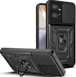 Techsuit Umschlag Rückseite Schwarz (Moto G32) KF2313044