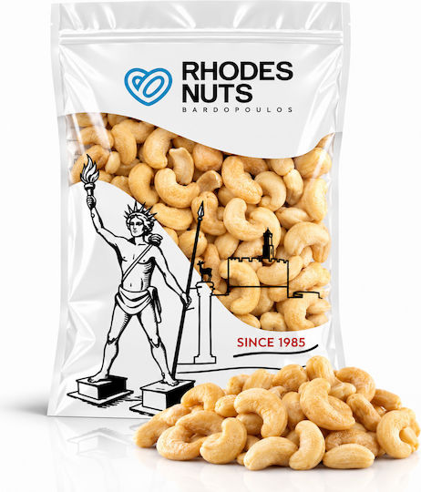 Rhodes Nuts Bardopoulos Cashews Roasted Unsalted 100gr