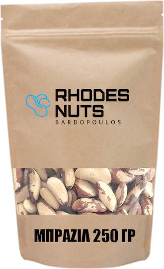Rhodes Nuts Bardopoulos Καρύδια Βραζιλίας Ωμά Χωρίς Αλάτι 250gr