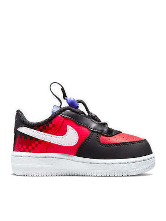 Air Force Παιδικά Sneakers Black / White / Red