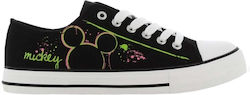 Mickey Mouse Clubhouse Παιδικά Sneakers Μαύρα