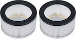 vidaXL Filters Hepa Electric Vacuum General Use 2pcs