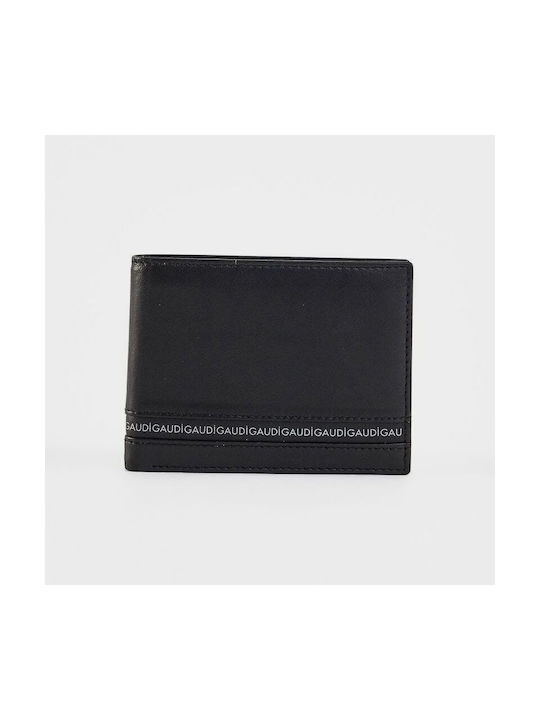 Gaudi Men's Leather Wallet Black