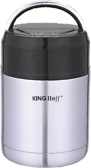 KING Hoff Inox Thermo Lunch Box Silver 650ml