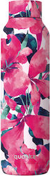 Quokka Θερμός 850ml Solid Pink Bloom