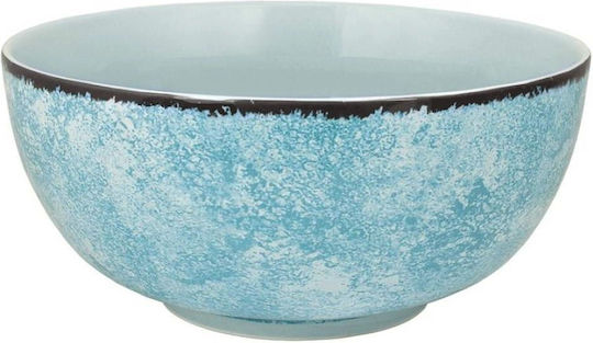 Oriana Ferelli Ceramic Salad Bowl Blue 25x25cm