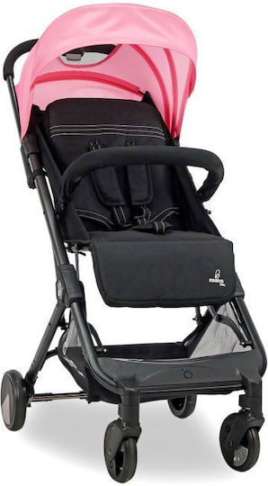 Asalvo Flight Verstellbar Kinderwagen Geeignet für Neugeborene Rosa 6.6kg